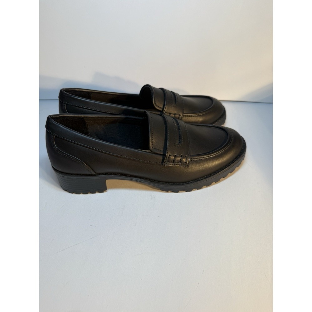 Metropolitan View Womens Hurricane Black Loafers Shoes 7